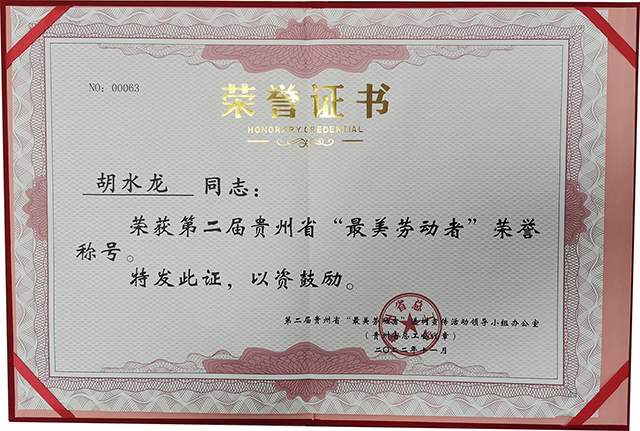【喜报】颠康医院丁春、胡水龙主任荣获贵州省“最美劳动者”称号